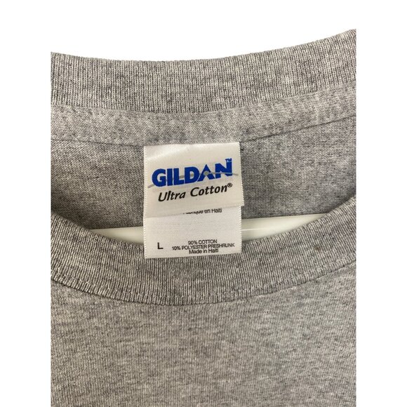 Father Of The Bride Graphic T-Shirt Large Gildan Ultra Cotton Gray - Picture 3 of 4